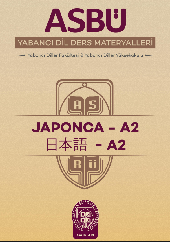Japonca A2 Kitabıdır